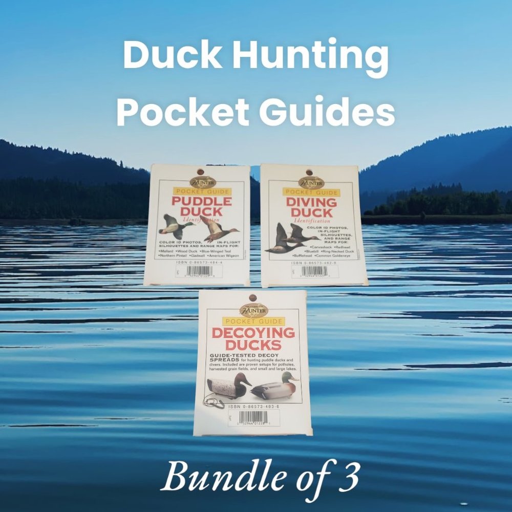 Duck Hunting Laminated Pocket Guides - Set of 3